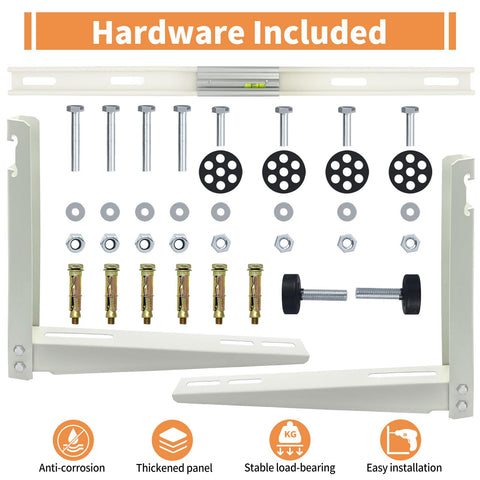Liamoy installation kit includes hardware for quick mounting