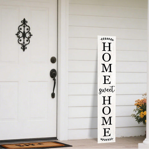 LianheCy Wooden porch plaque hanging display enhances outdoor decor.