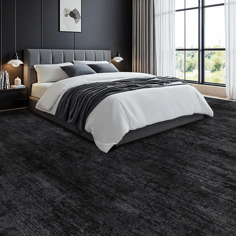LIANLAM rug with stain-resistant microfiber for easy cleanup