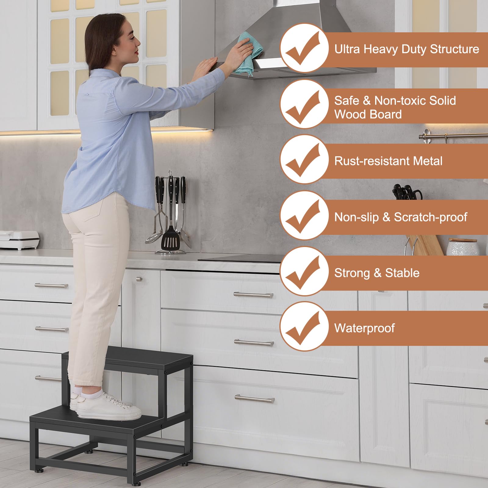 LIANTRAL 500 lbs capacity ensures reliable support for most tasks