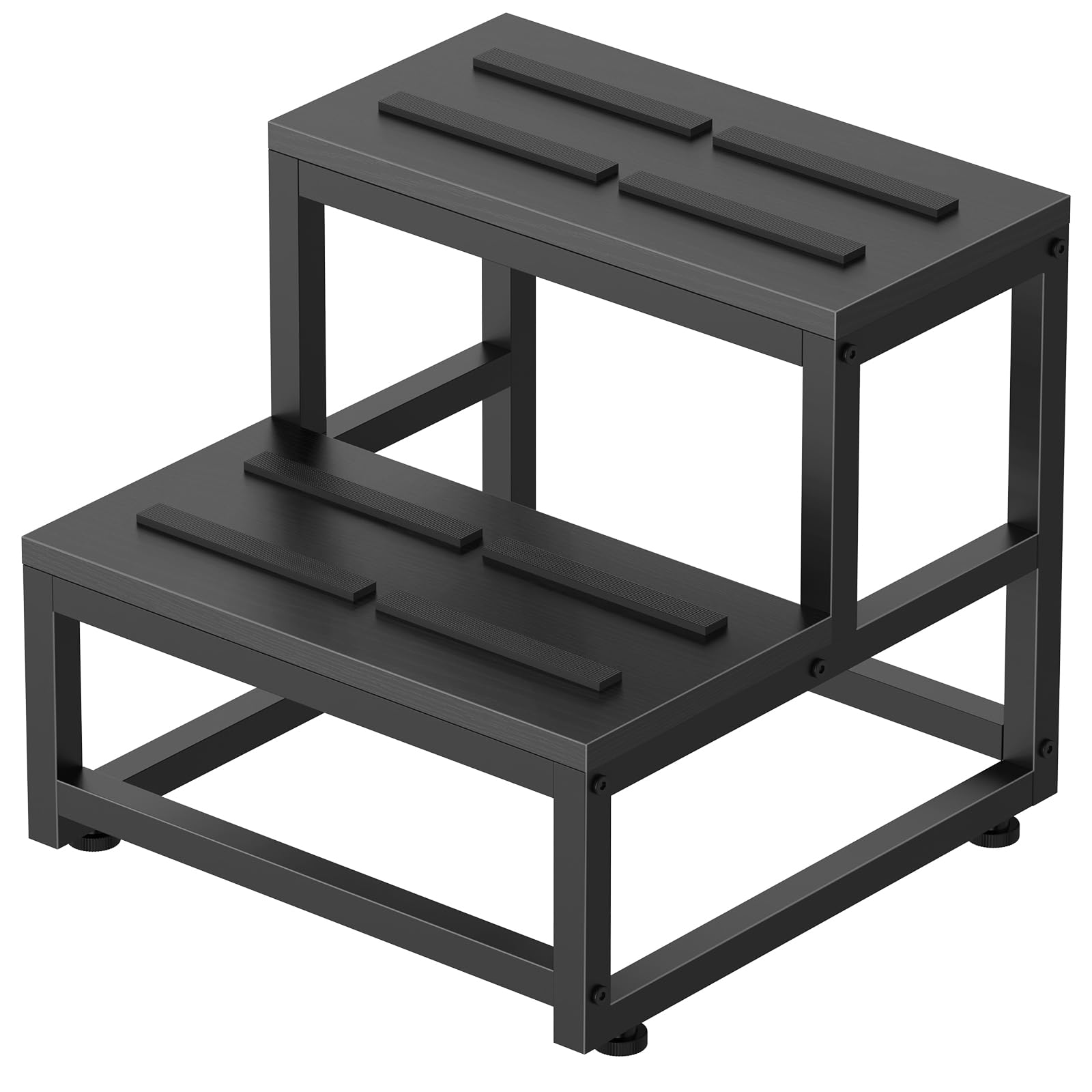 LIANTRAL 2 Step Stool with anti-slip feet for stable footing on any surface