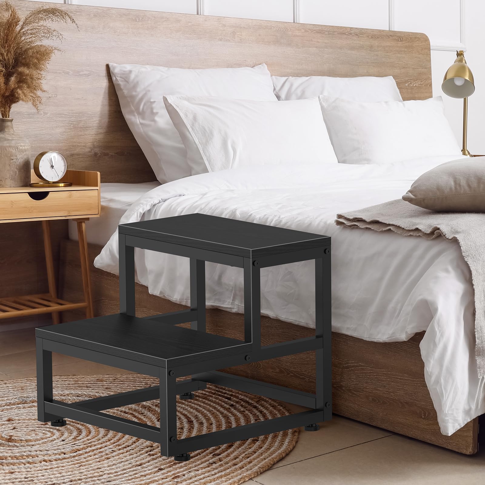 LIANTRAL heavy-duty steel frame supports daily use and lasts over time