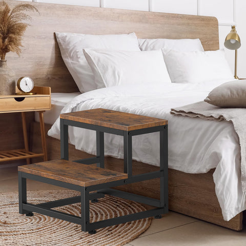 LIANTRAL anti-slip feet keep the stool steady on uneven floors.