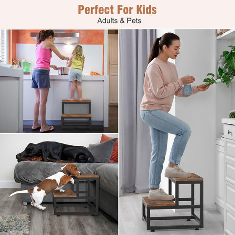 LIANTRAL multi-purpose stool for kitchen, bedside, RV, or garden tasks.