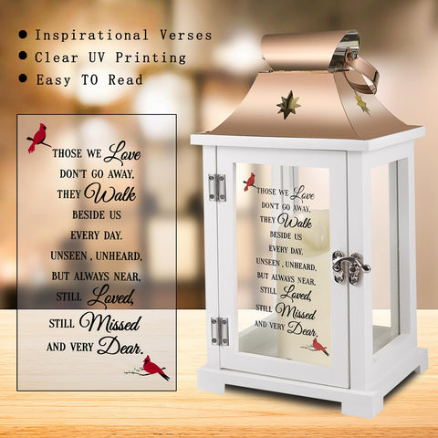 Liantudy Memorial Lantern includes A Letter From Heaven poem card