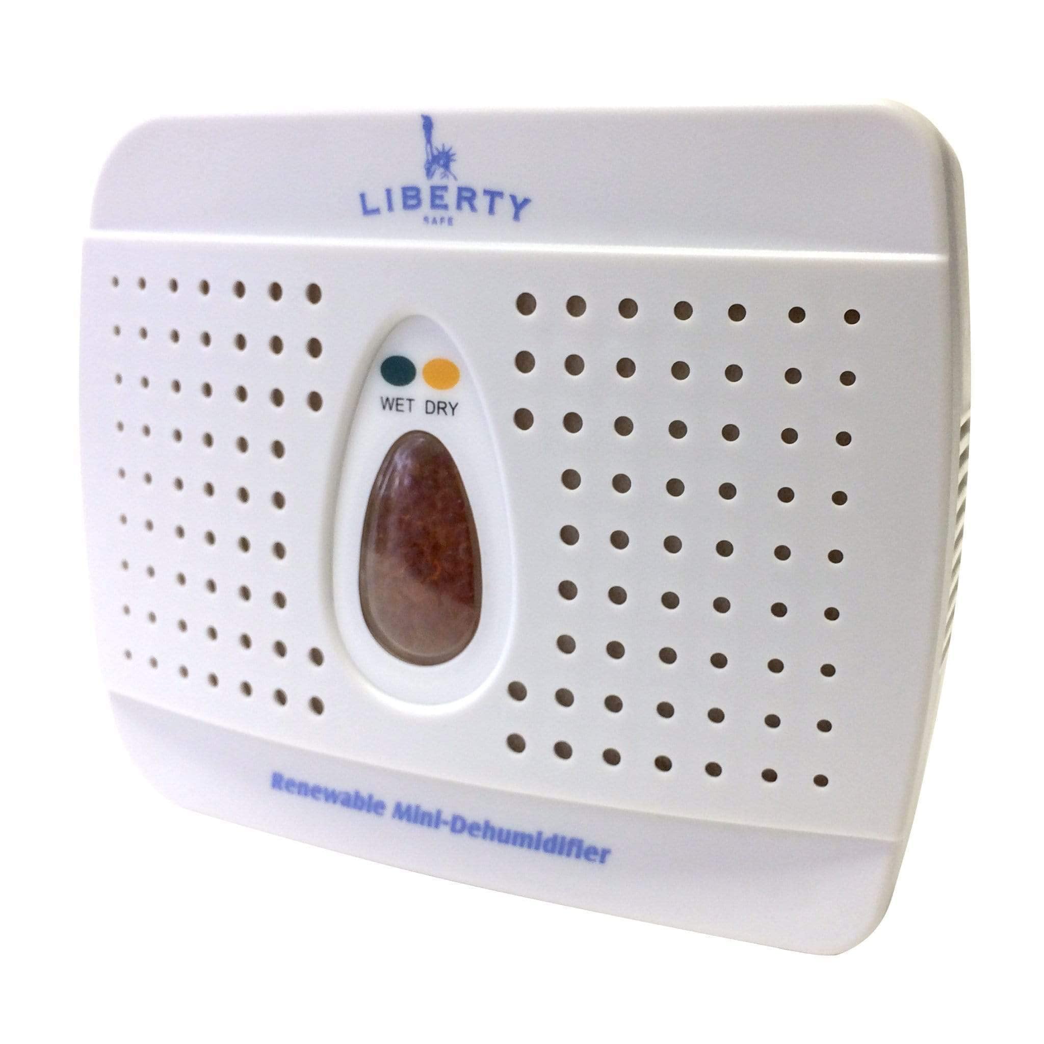 Liberty Safe Eva-Dry dehumidifier in use to reduce moisture inside the safe.