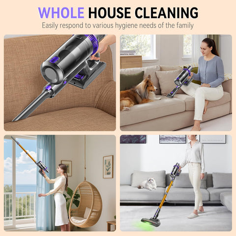 LIBINO lightweight ergonomic design enables comfortable use around furniture.