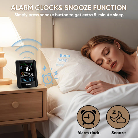 LICHI remote sensor battery compartment highlights simple setup