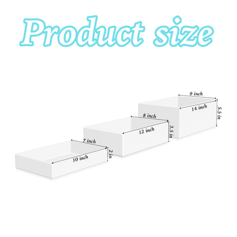 Liengoron 12inch side angle displays beverages and desserts with balanced height.