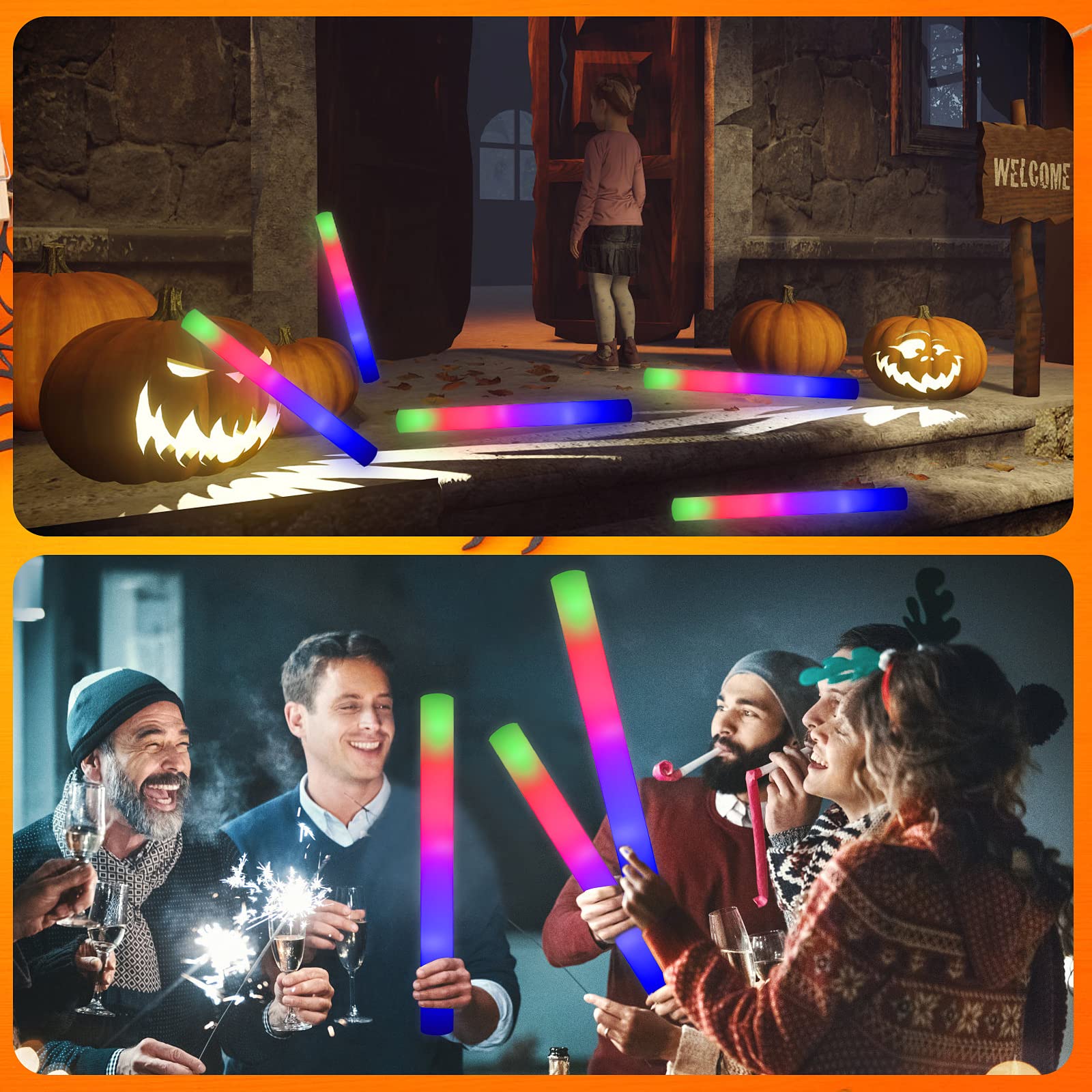 LifBetter glow sticks for concerts and festivals energizing crowds.