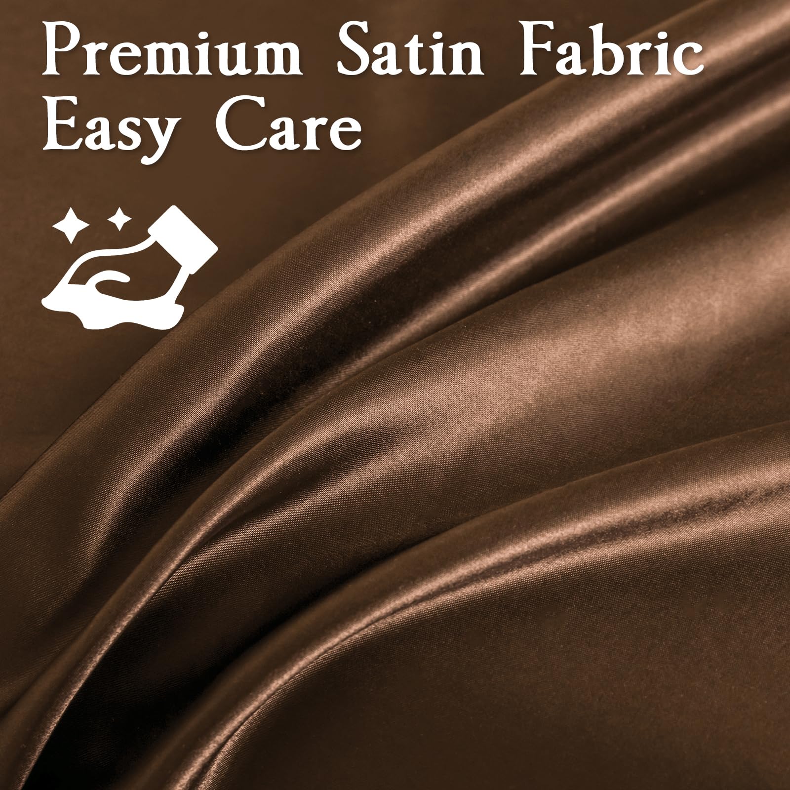 LIFCOM satin pillowcases show smooth texture for hair-friendly sleep