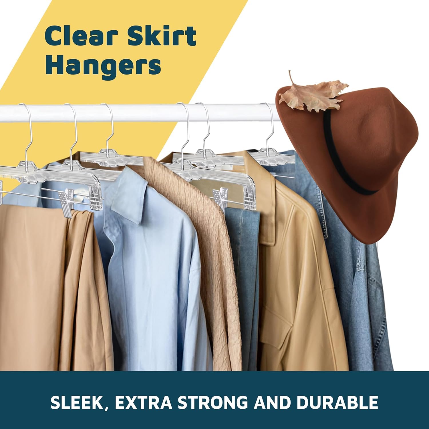 Lifemaster 30-pack organizes wardrobe with easy access.
