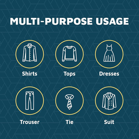 Lifemaster clear design enhances visibility in your closet.