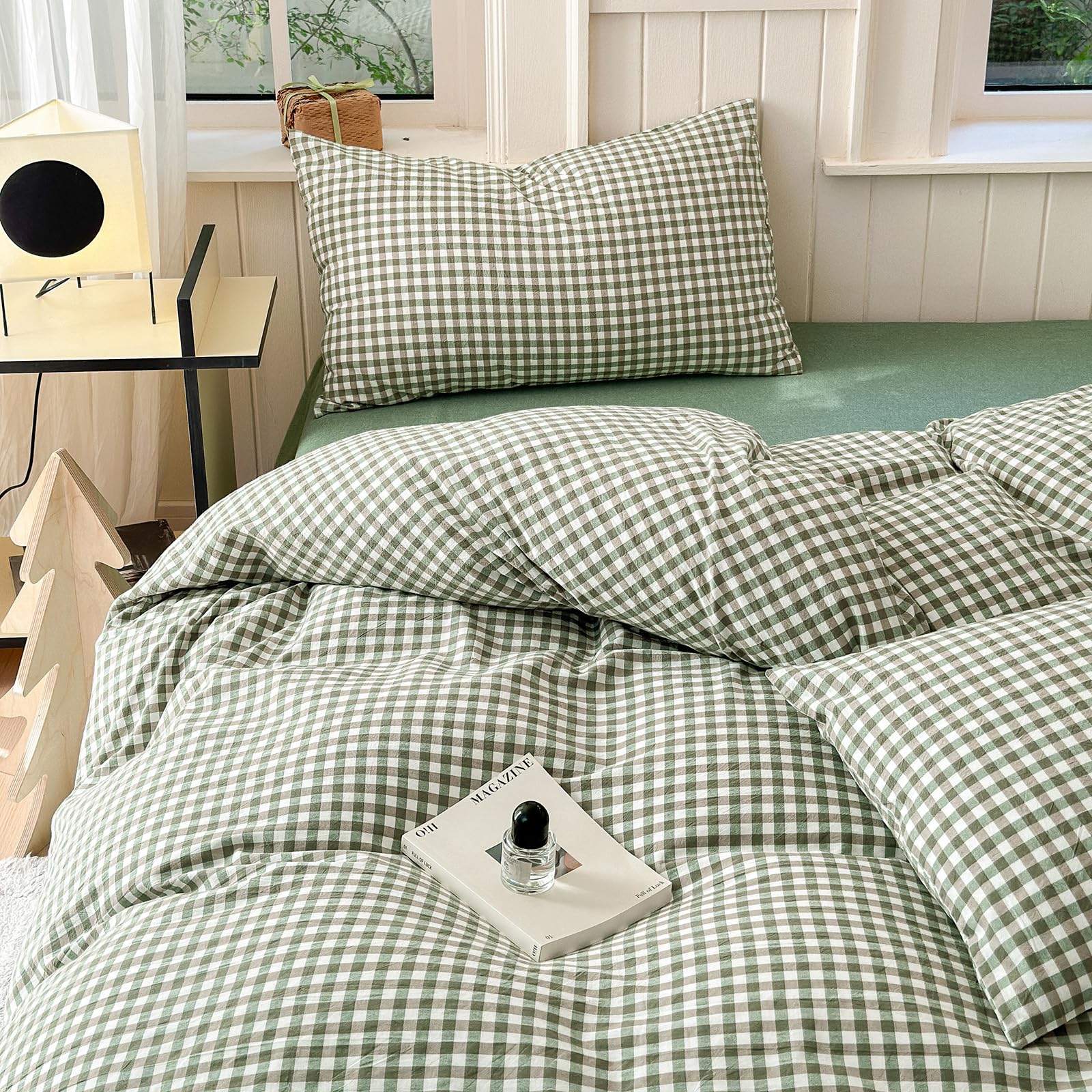 LifeTB comforter and pillows arranged for guest room comfort.