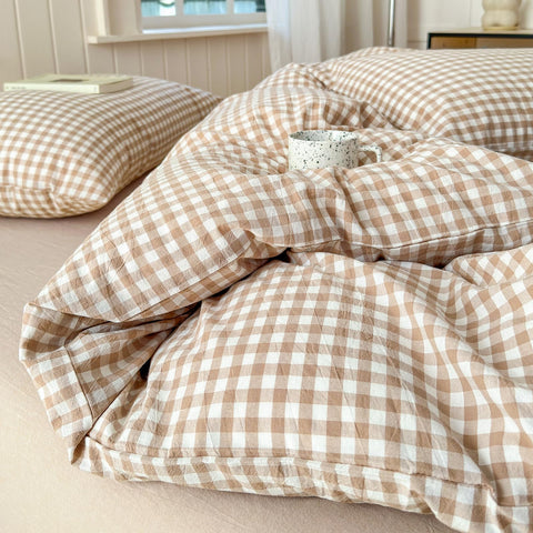 LifeTB washed cotton cover texture, linen-like feel for rustic cozy vibes.