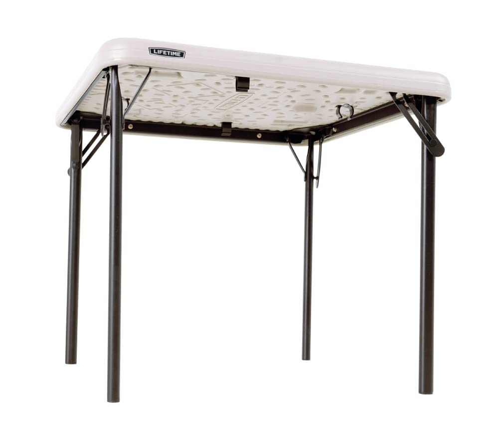 Lifetime 80425 kids folding table almond easy-clean surface for messy projects