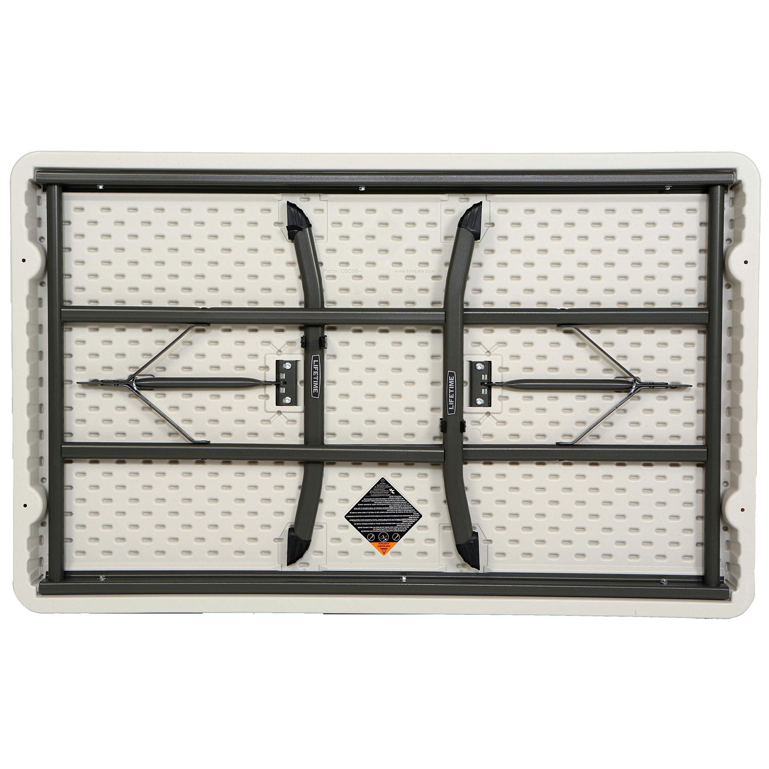 Lifetime 80568 durable table supports crafts, gatherings, or work tasks.
