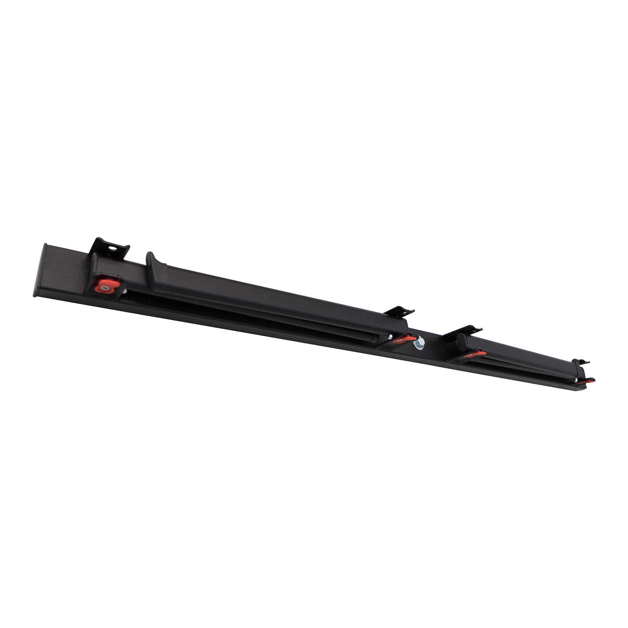 LIFETIME 80719 wall rack folded-down configuration enables quick chair access when needed