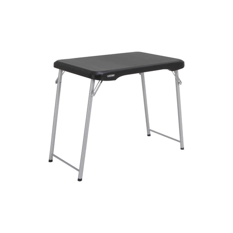 LIFETIME stacking table top 30x20 inches provides a sturdy work surface.