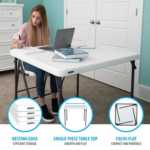 LIFETIME 80783 indoor outdoor use highlights flexibility for home and patio setups