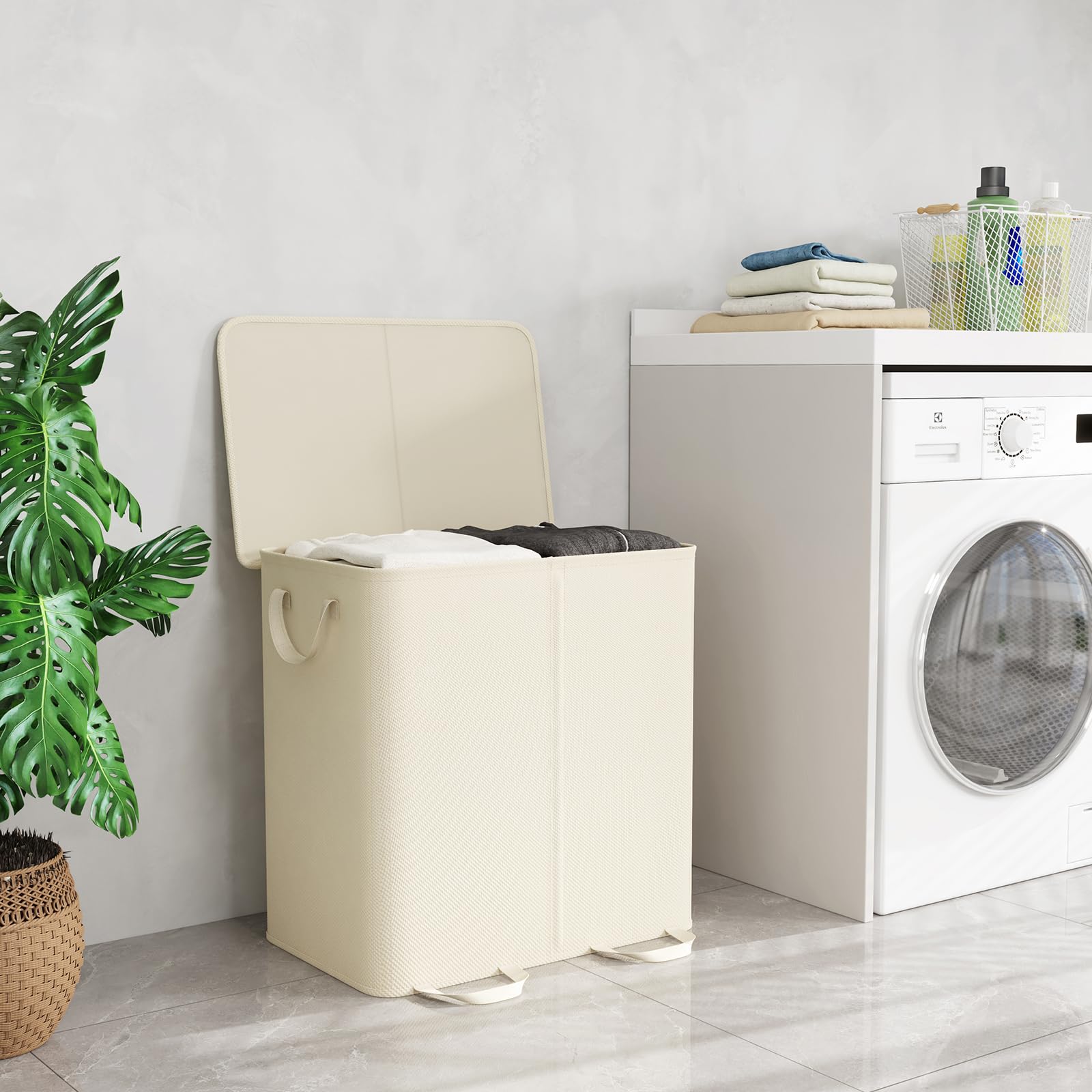 Lifewit 136L capacity suitable for daily family laundry.