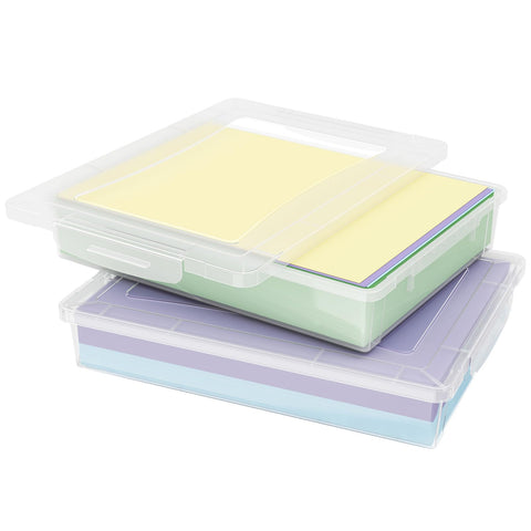 Lifewit 2-pack paper organizer for A4 documents keeps papers neatly stored.