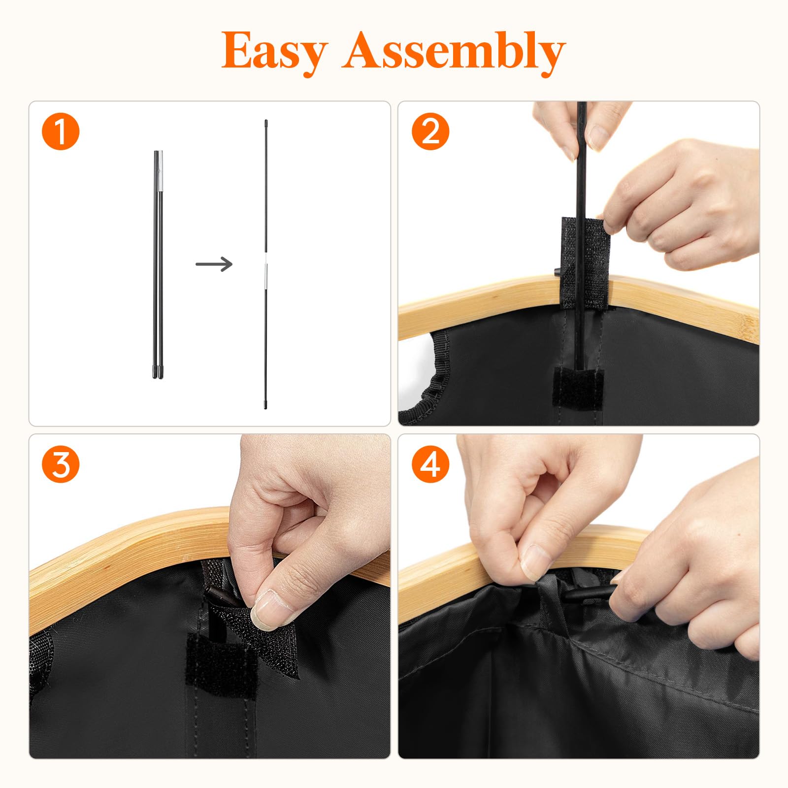 Lifewit Oxford fabric resists wear and light moisture.