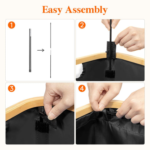 Lifewit Oxford fabric resists wear and light moisture.
