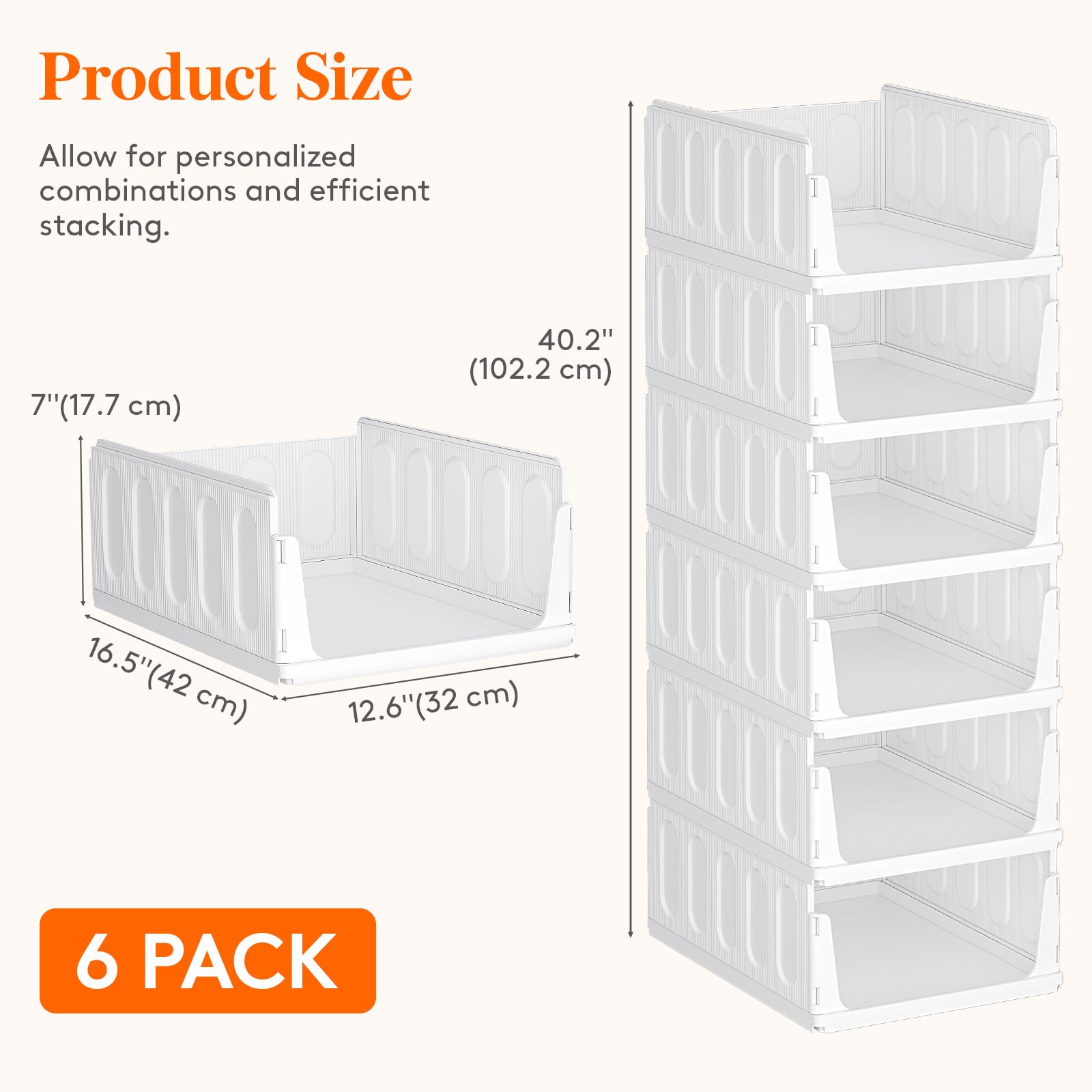 Lifewit assembly guide shows easy, customizable vertical storage