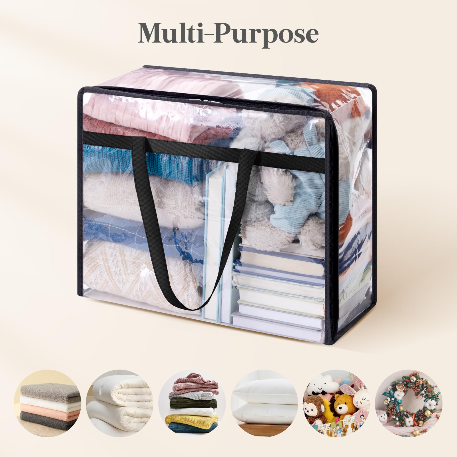 Lifewit bedding bags protect sheets and quilts while organizing spaces.