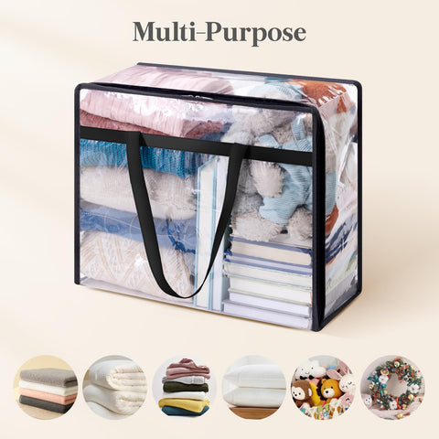 Lifewit bedding bags protect sheets and quilts while organizing spaces.