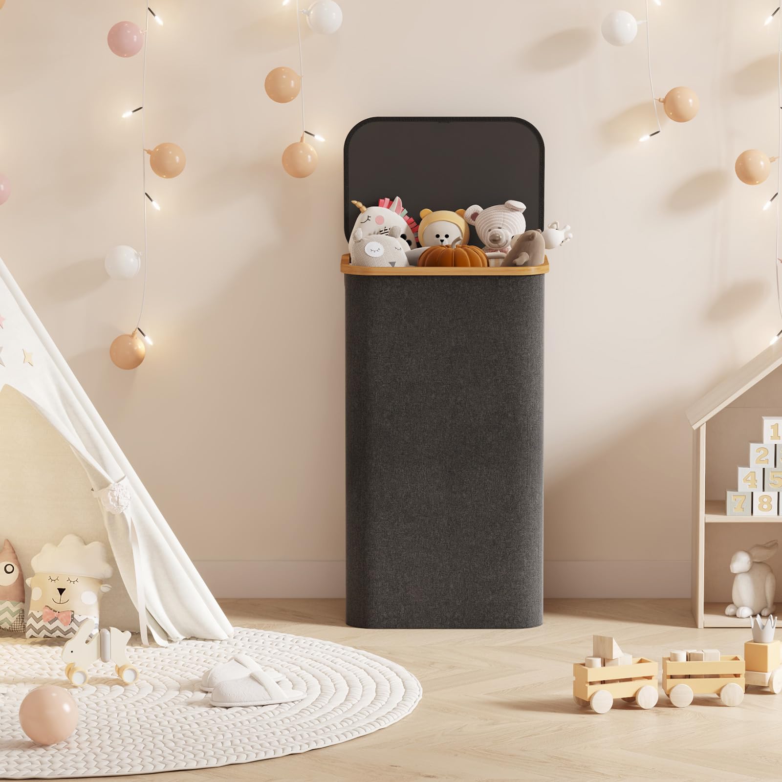 Lifewit ideal for bedrooms, bathrooms, and dorms to organize laundry.