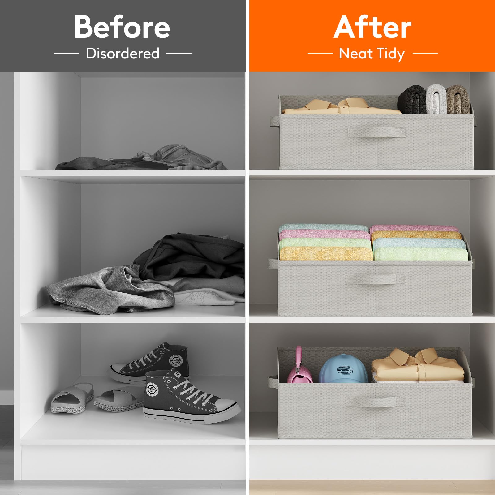 Lifewit bin with handles front and sides for easy transport.