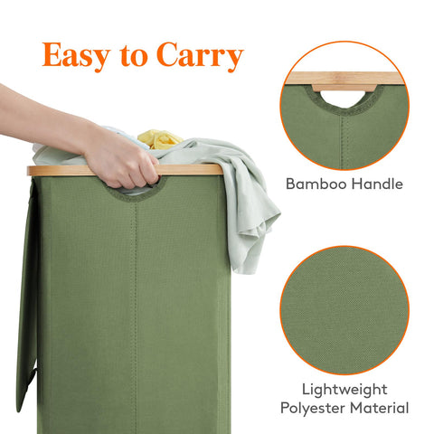 Lifewit breathable polyester fabric keeps its shape.