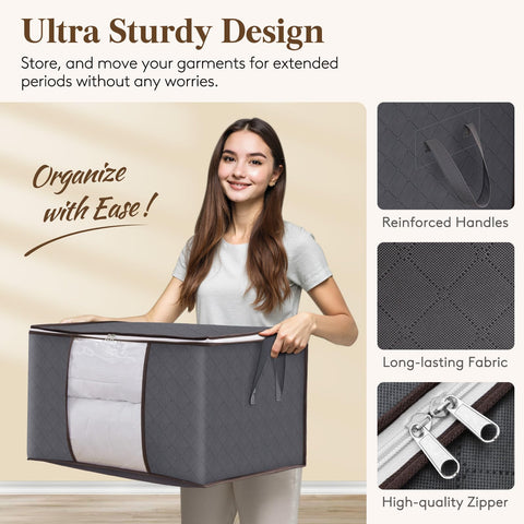 Lifewit clear window allows quick item identification