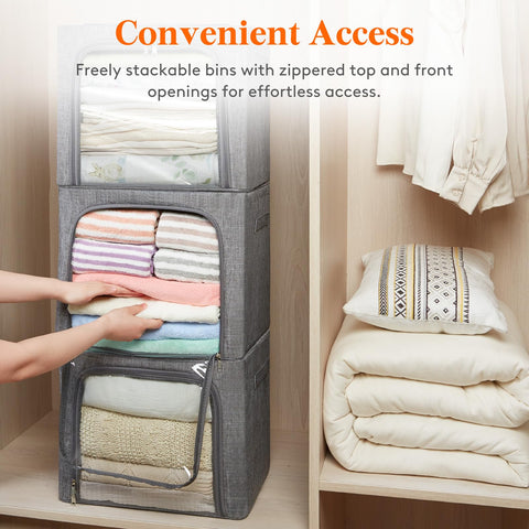 Lifewit 40L foldable frame for compact storage when not in use