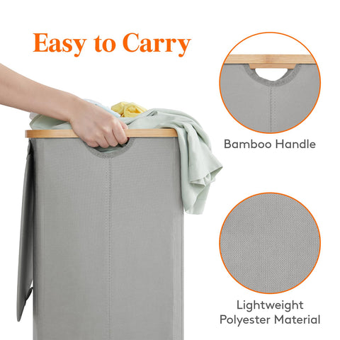Lifewit dimensions 43cm x 32cm x 75cm maximize capacity.