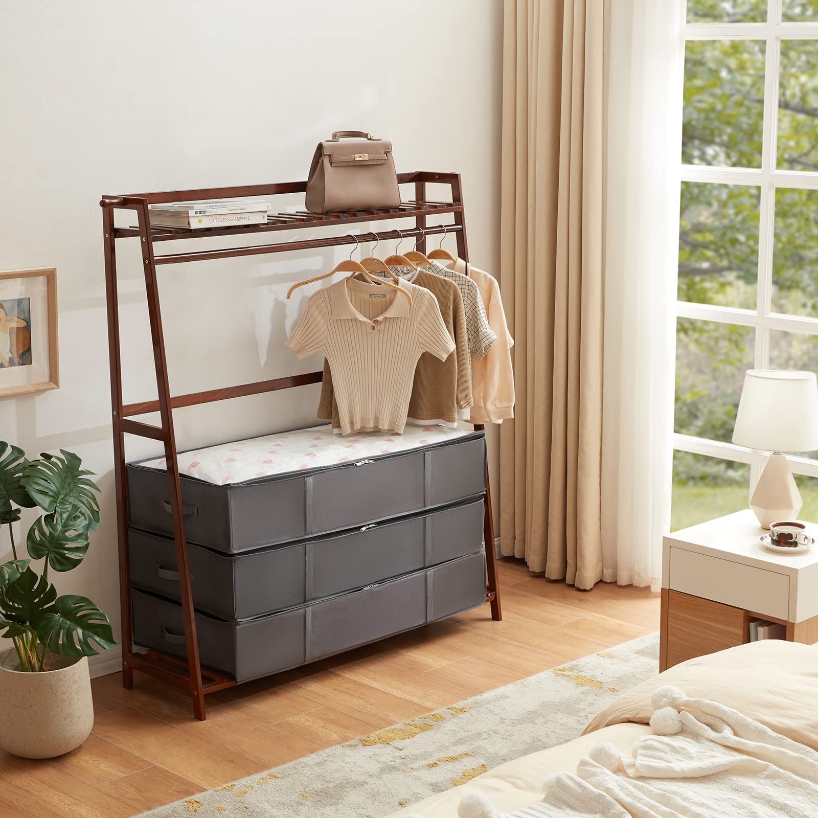 Dorm-friendly Lifewit under-bed storage solution