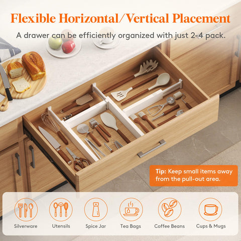 Lifewit anti slip pads prevent scratches on drawer surfaces