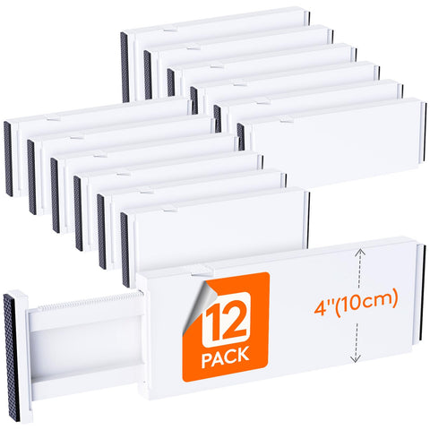 Lifewit drawer dividers extended length for precise fit in any drawer