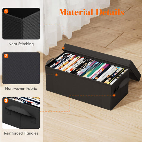 Lifewit foldable container for compact off-season storage.
