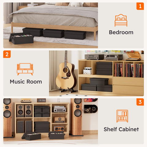 Lifewit portable storage solution for media rooms.