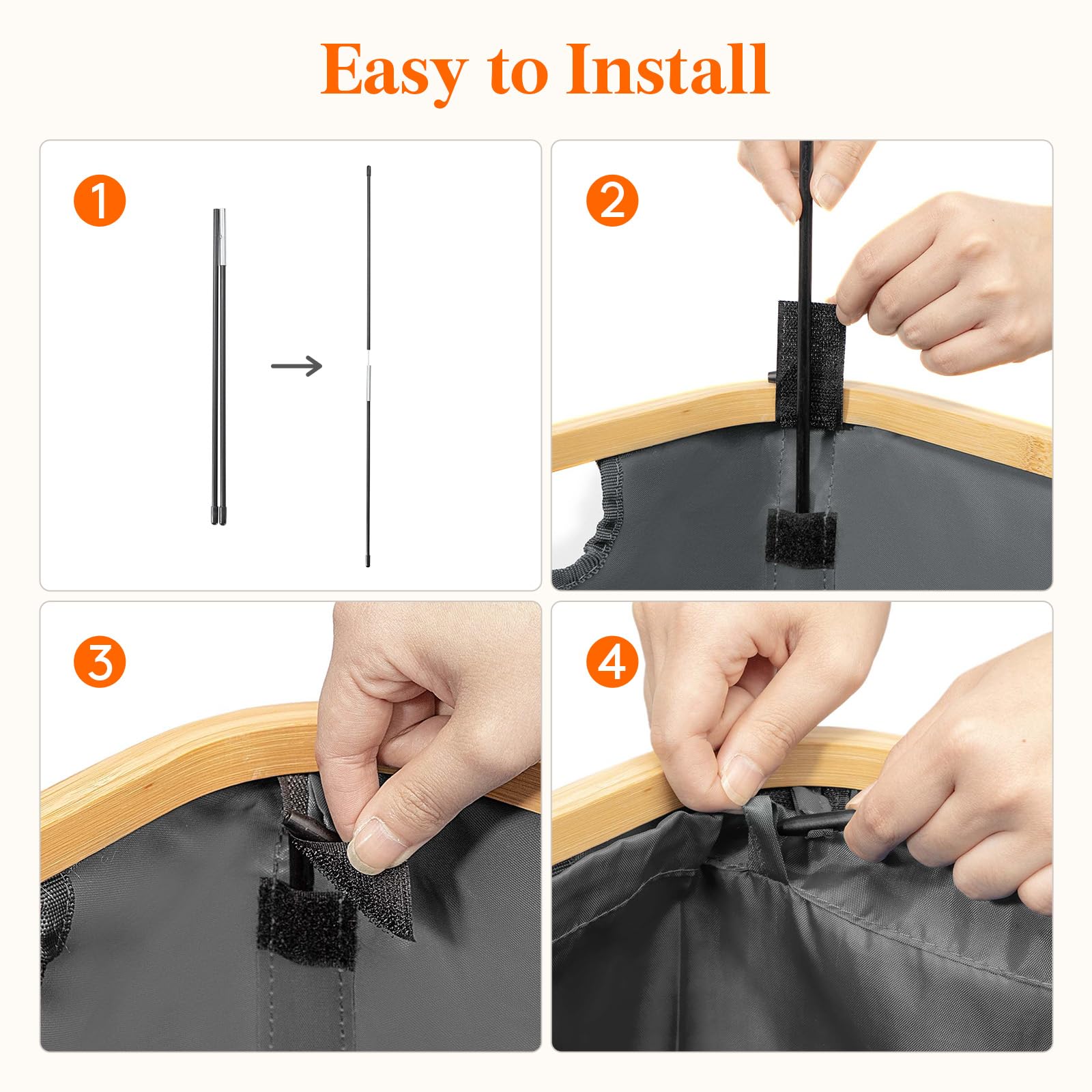 Lifewit easy-assembly foldable design sets up in minutes