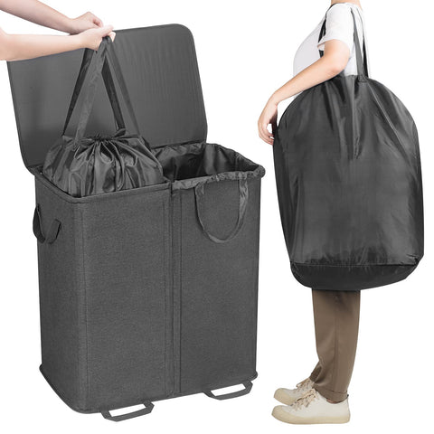 Lifewit foldable design stores flat when not in use.
