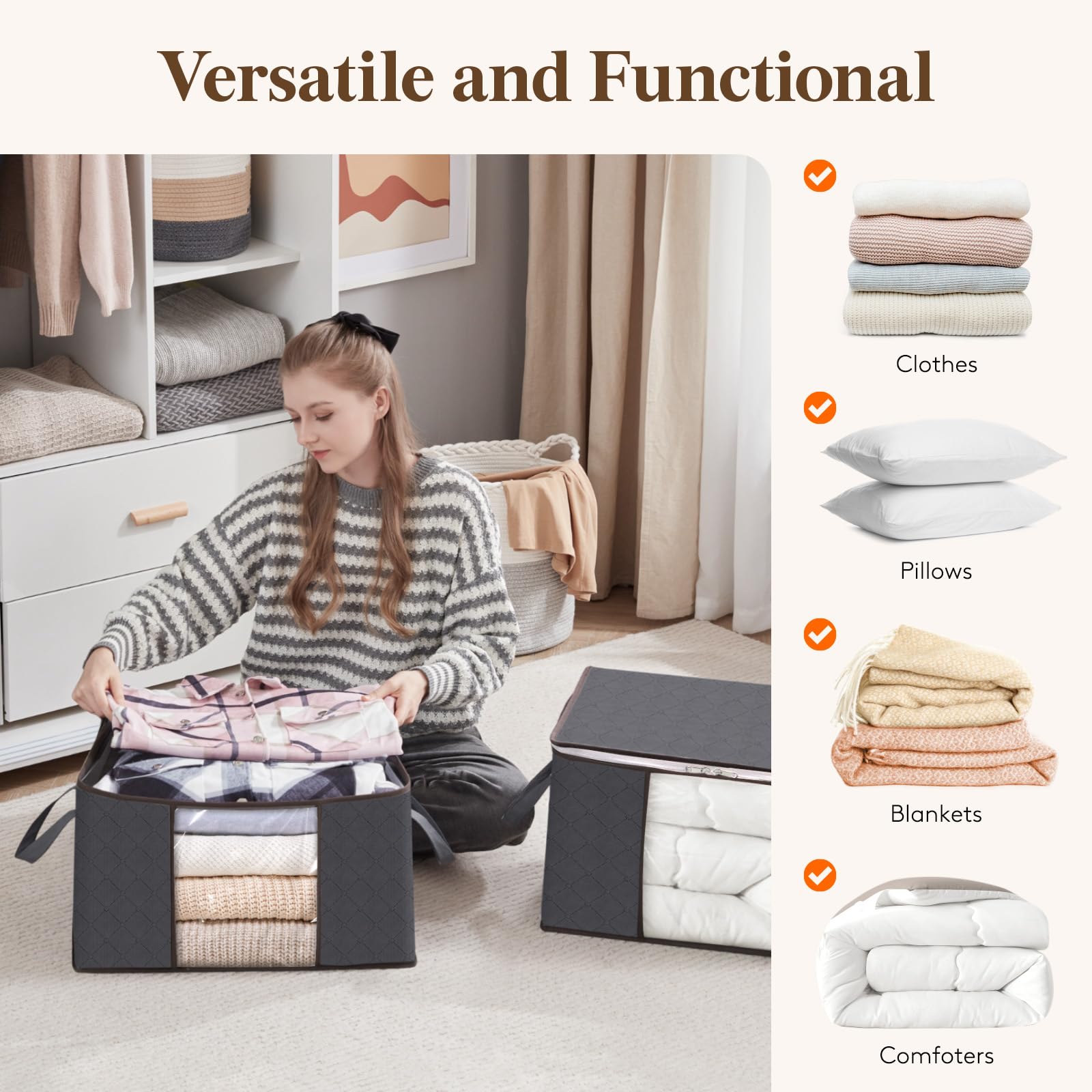 Lifewit foldable design saves space when not in use