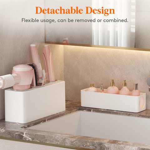 Lifewit cable holes simplify cord management during styling.