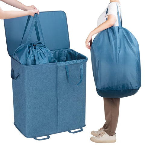 Lifewit hamper assembly with rod frame for a sturdy, quick setup.