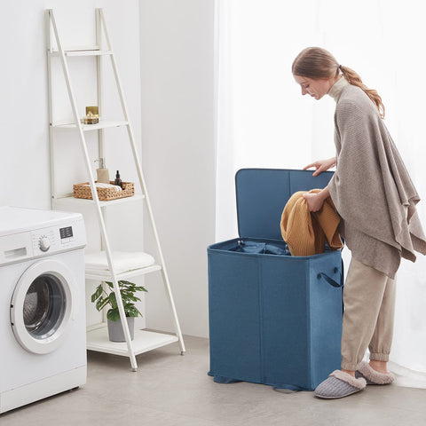 Lifewit bedroom use showing neat organization and easy laundry sorting.