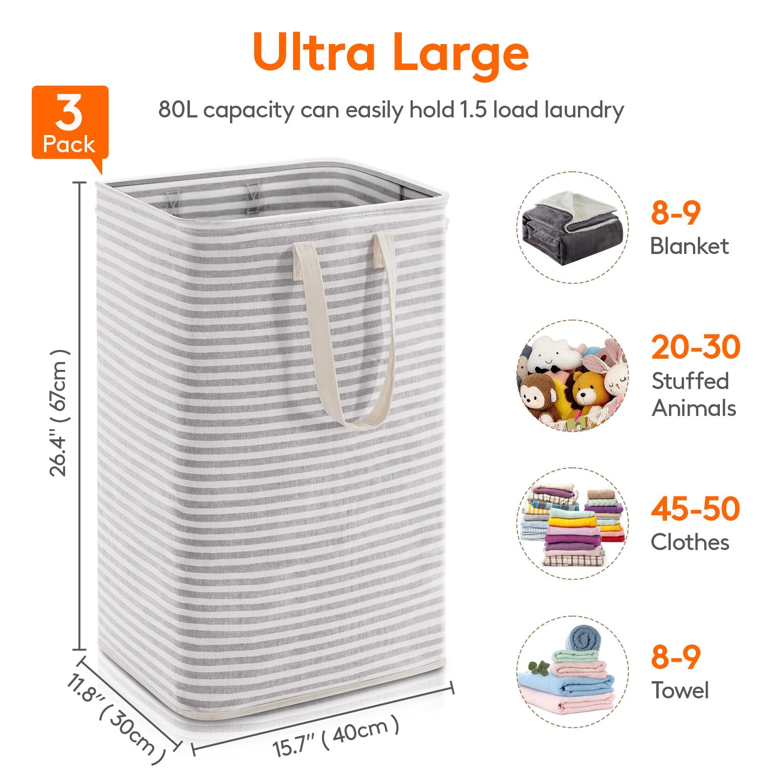 Lifewit interior waterproof coating protects contents from moisture.