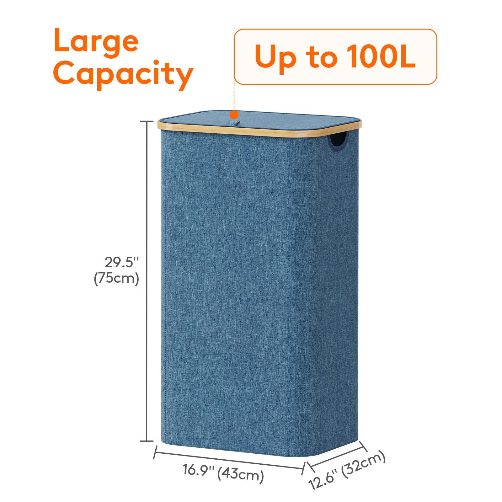 Lifewit easy-assembly folding design for quick setup and storage.